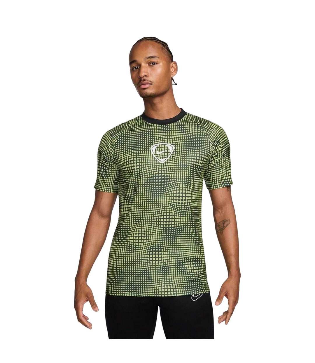 Mens Raglan T-shirt Limelight Yellow Nike-1