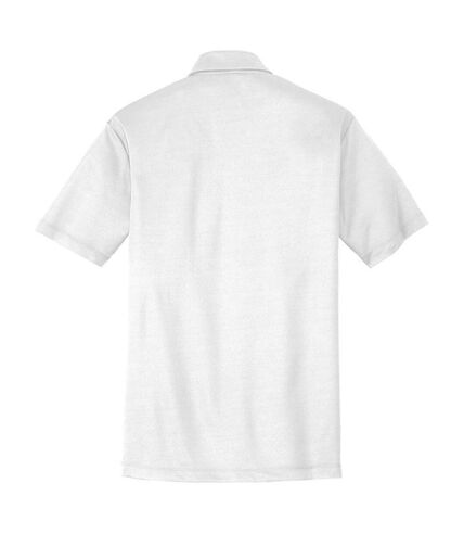 Henbury Mens Short Sleeved 65/35 Pique Polo Shirt (Ash)