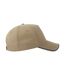 Casquette De Baseball Motif/style 5 Panneaux Recy Five Piping Adulte Marron Kaki Bleu Marine Atlantis Headwear-4