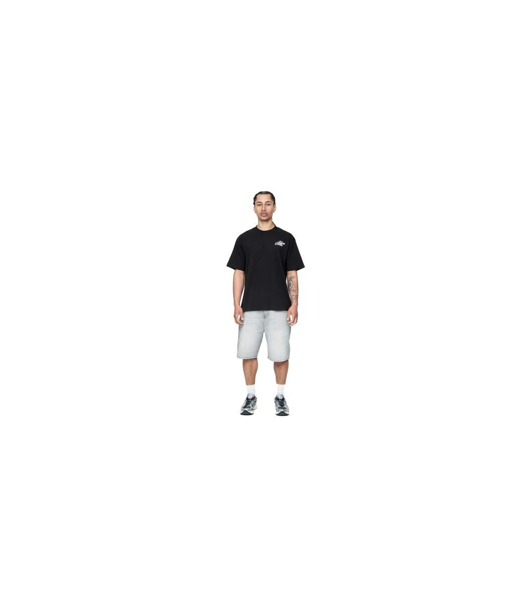 T-shirt Motif/style Cocktail Studio Homme Noir Kings Will Dream-1