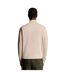 Sweat À Col Montant Zippé Motif/style Logo Brodé Adulte Rose Beige Lyle & Scott-2