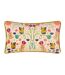 Riverside botanics illustration cushion cover one size pink/navy Kate Merritt-1