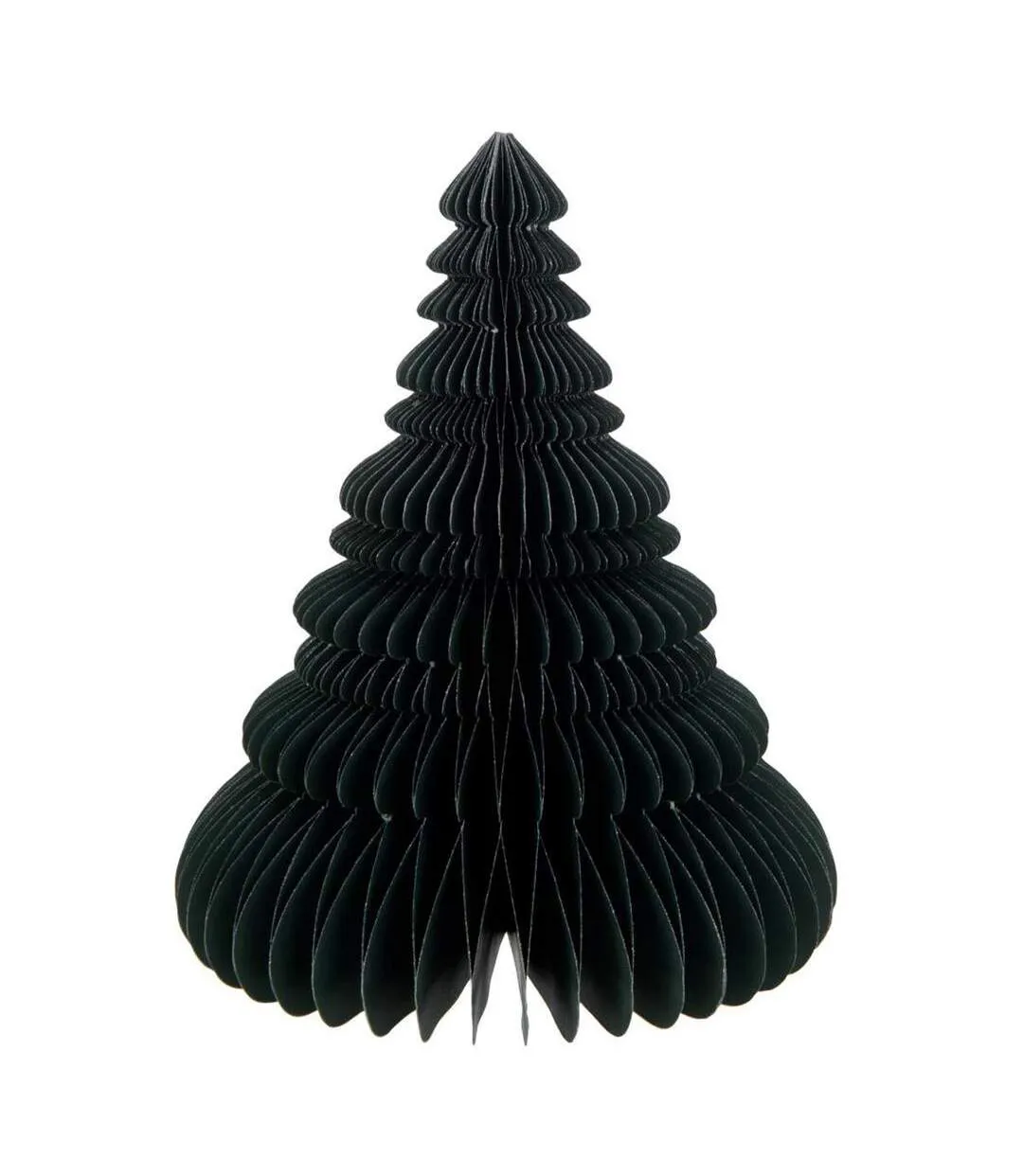 Sapin de Noël à Poser en Papier Pliant 30cm Vert-1