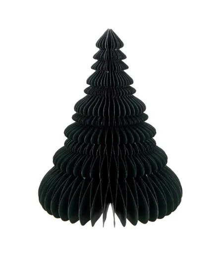 Sapin de Noël à Poser en Papier Pliant 30cm Vert