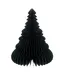 Sapin de Noël à Poser en Papier Pliant 30cm Vert-1