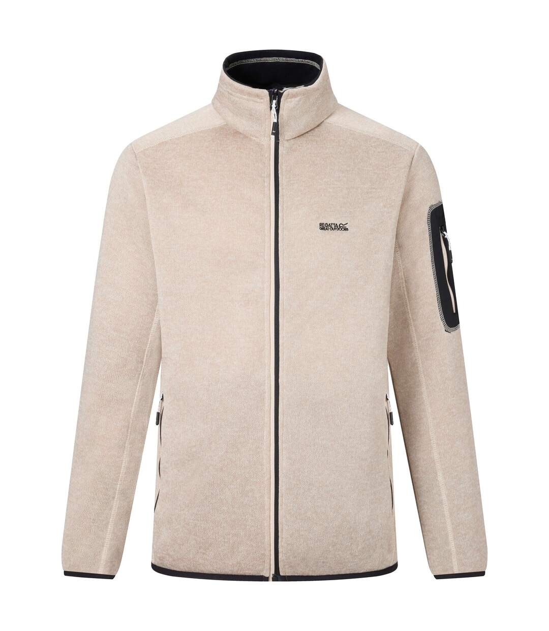 Veste Polaire Newhill Homme Beige Pâle Regatta-2