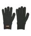 Unisex Adult Rowan Knitted Gloves Khaki Green Animal-3