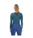 Womens/ladies Series-3 Long-sleeved Top Teal Skins-3