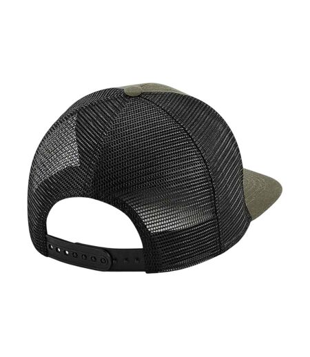 Casquette Trucker Original Vert Olive Noir Beechfield