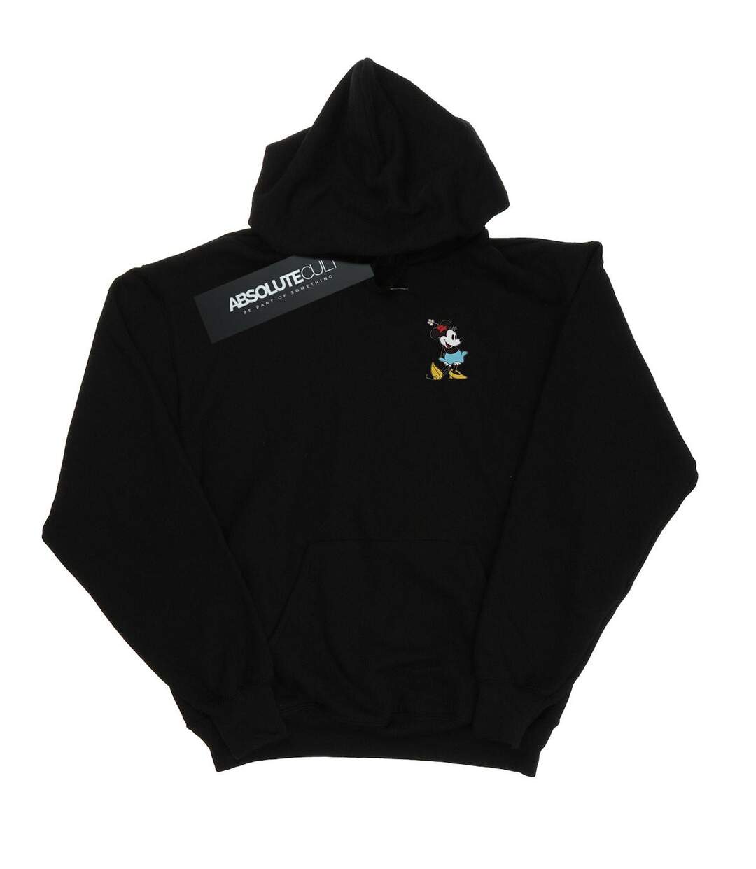 Disney Womens/Ladies Minnie Mouse Kick Chest Hoodie (sweat à capuche avec coup de pied) (Noir) - UTBI10659-1