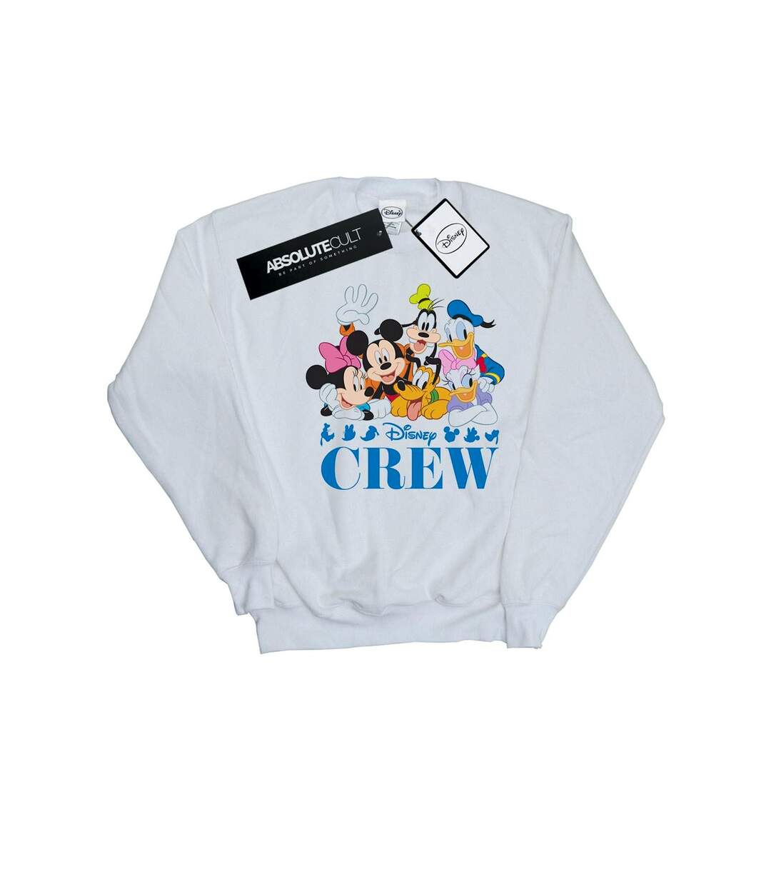Disney Sweatshirt Mickey Mouse Disney Friends - Femmes/Dames (Blanc) - UTBI27607-1