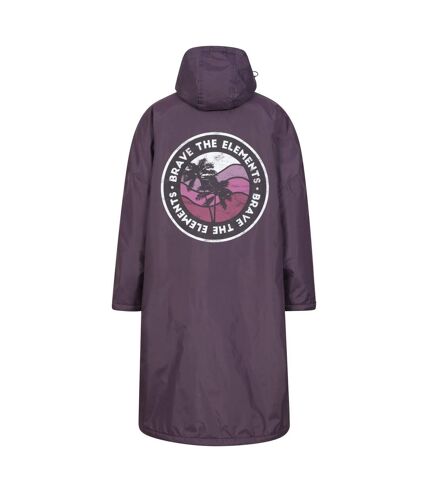 Mountain Warehouse Womens/Ladies Tidal Waterproof Changing Robe (Purple) (L) - UTMW2013