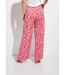 Pantalon large avec motif léopard fluo-2