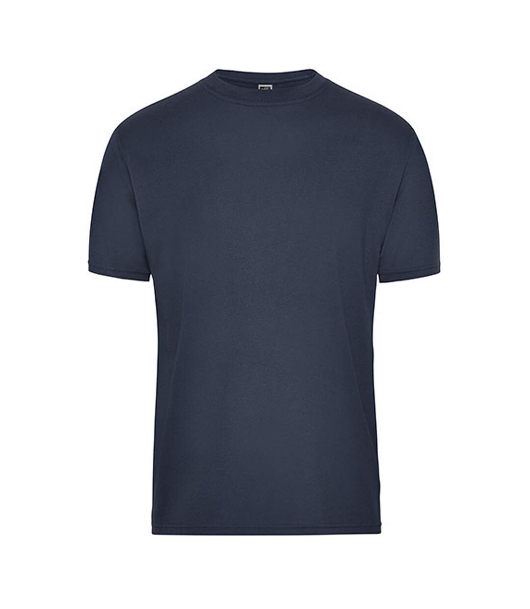 T-shirt Bio Workwear Homme Bleu Marine James And Nicholson-1