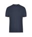 T-shirt Bio Workwear Homme Bleu Marine James And Nicholson-1