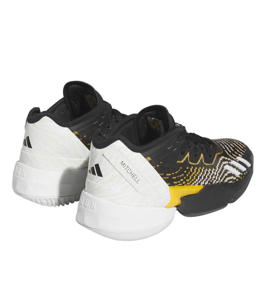 Mens Don Issue Basketball Trainers Core Black Adidas-2