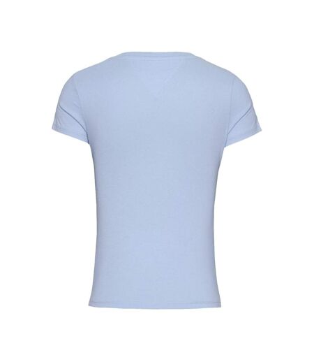T-shirt bleu femme tommy hilfiger aruba - l