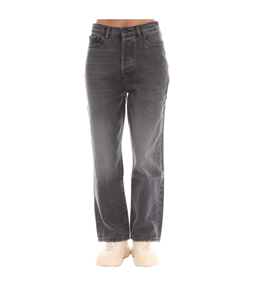 Jean femme gris Hugo-1