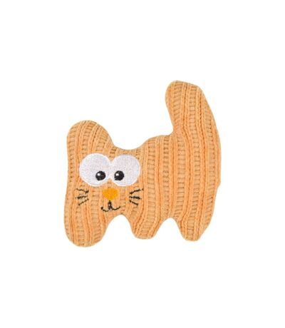 Jouet Peluche pour Chat Boho Cat 12cm Moutarde