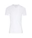 Tee-shirt col V manches courtes homme Pur coton Premium Fait en France Eminence.-1