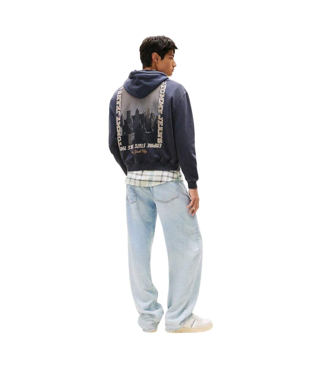 Sweat À Capuche Motif/style Imprimé Graphique Homme Noir Tommy Jeans-3