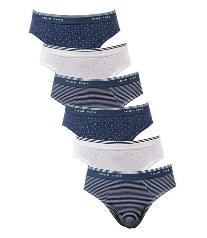 Slip Homme TRESS COTON 3825M Pack de 6