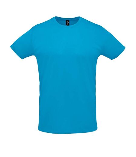 T-shirt Sprint Adulte Turquoise Pâle SOLS