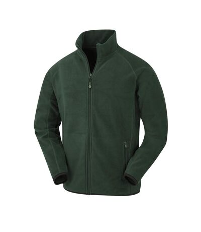Result Genuine Recycled Mens Microfleece Jacket (Forest Green) - UTRW8002