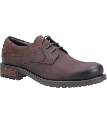 Cotswold Mens Brookthorpe Nubuck Derby Shoes (Brown) - UTFS7655
