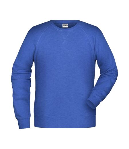 Sweat Homme Bleu Roi Chiné James And Nicholson