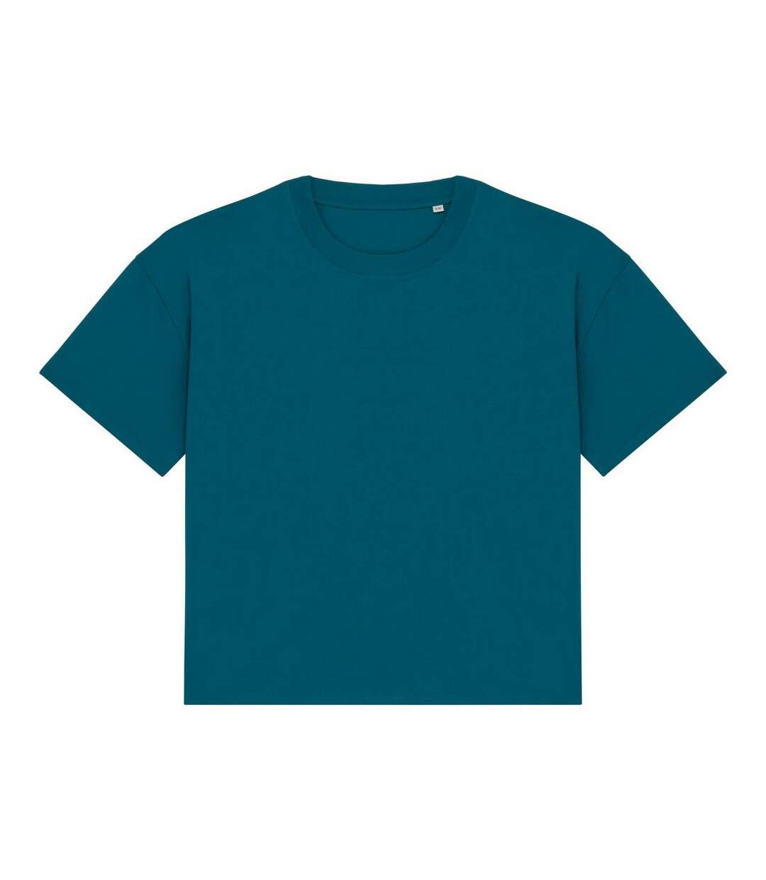 Womens/ladies Oversized T-shirt Peacock Green Native Spirit-1