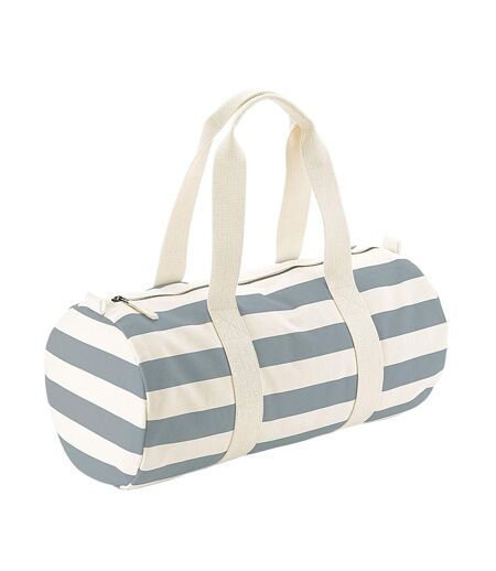 Westford Mill Nautical Duffle Bag (Natural/Gray) (One Size)