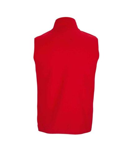 Unisex adult factor microfleece recycled body warmer red SOLS