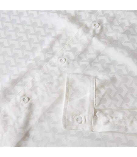 Chemise Manches Longues Motif/style À Motifs Homme Blanc Belier