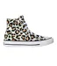 Womens/ladies Chuck Classic Leopard Print High Top Trainers White Black Converse-1