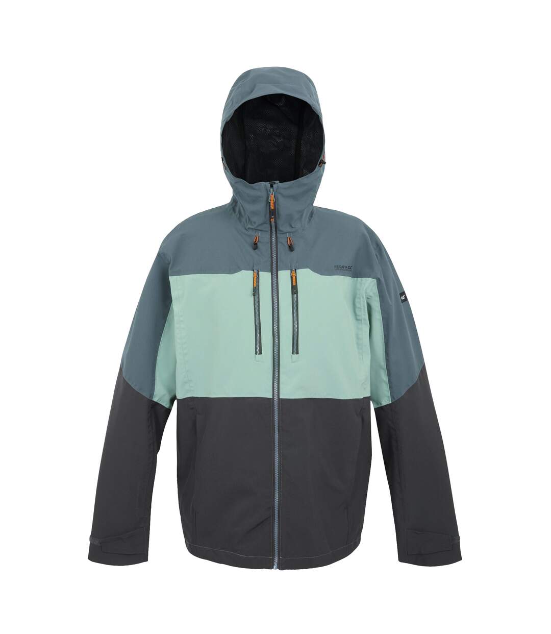 Mens Maland Ii Waterproof Jacket Glacier Stormy Weather Ash Regatta-1