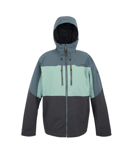 Mens Maland Ii Waterproof Jacket Glacier Stormy Weather Ash Regatta