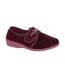 Chaussons Coupe Large Elsie Femme Bordeaux Sleepers-1