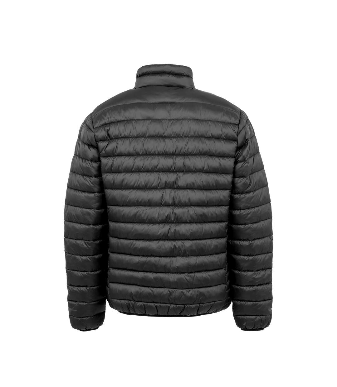 Mens recycled padded jacket black Result Genuine Recycled