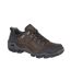 Mens All Terrain Waterproof Leather Shoes Dark Brown IMAC-1