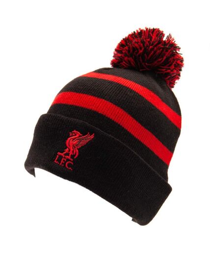 Liverpool FC Unisex Adults Ski Hat (Black/Red)
