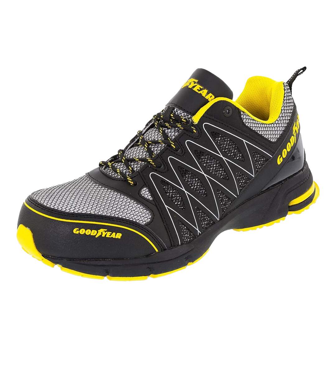Chaussures De Sécurité Homme Noir Jaune Goodyear-1