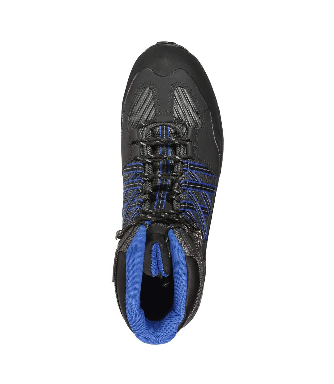 Mens claystone s3 safety boots briar grey/oxford blue Regatta-4