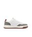 Baskets blanches/taupes homme kappa logo manis-2