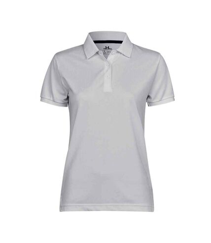 Tee Jays Womens/Ladies Club Polo Shirt (White)