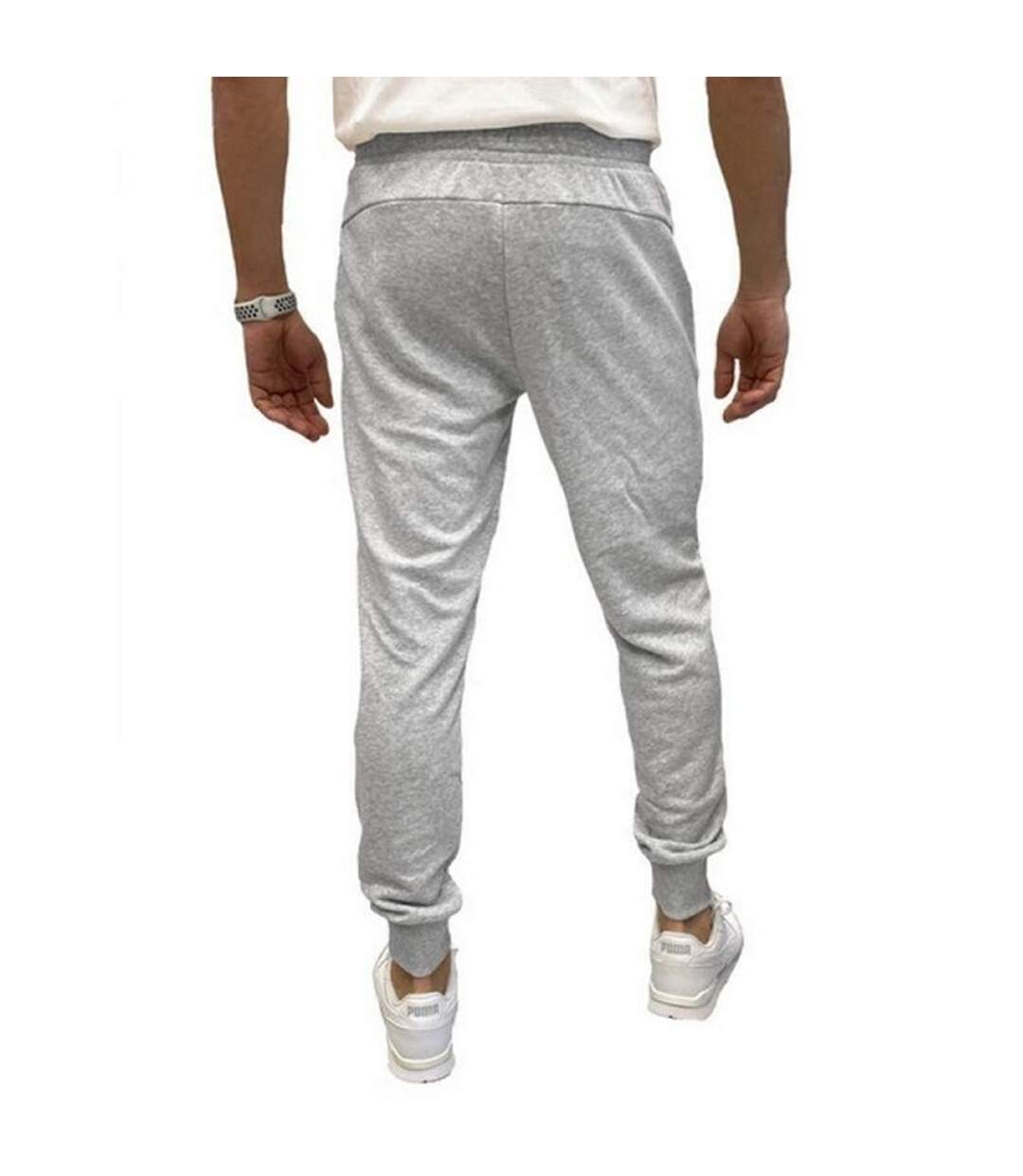 Pantalon De Jogging Style Logo Ess Homme Gris Puma-2