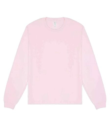 T-shirt Manches Longues Adulte Rose Clair Bella + Canvas