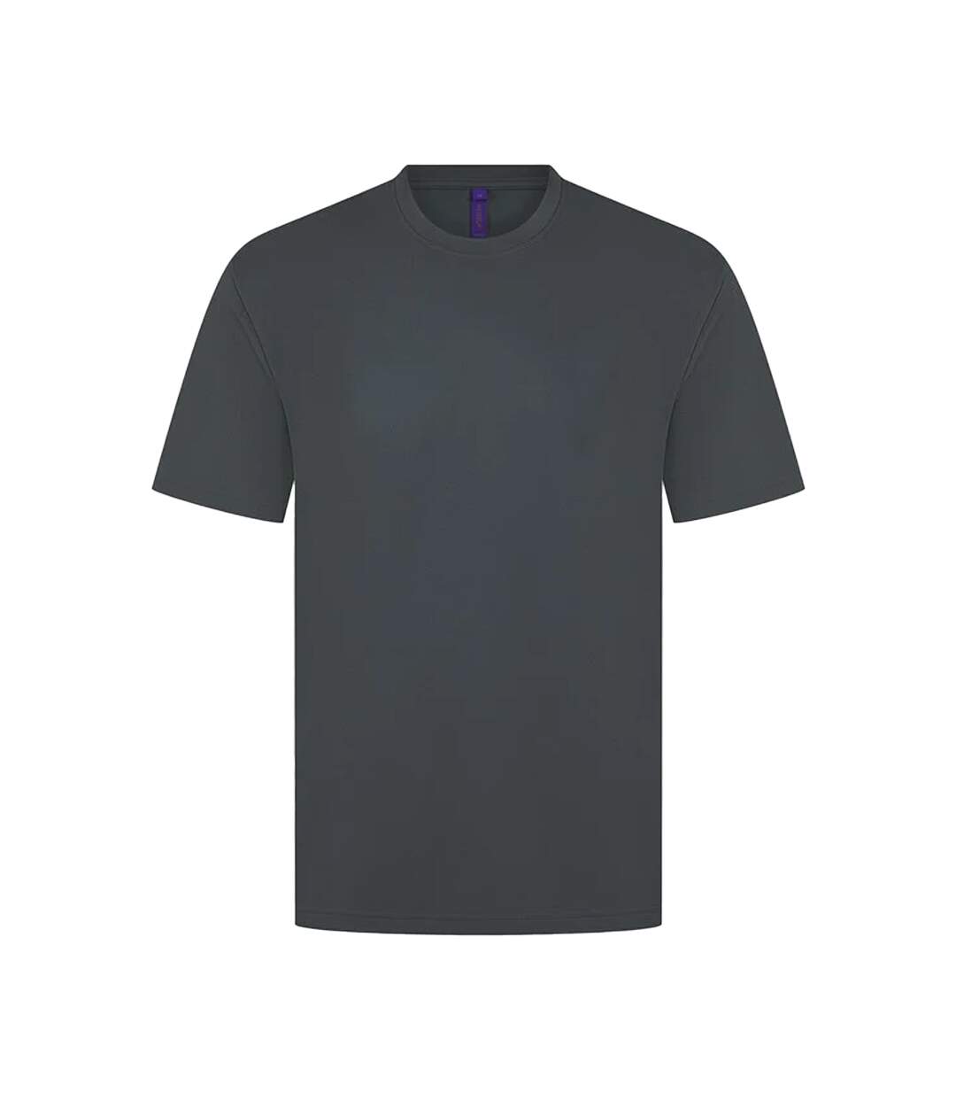 Unisex Adult Coolplus Moisture Wicking T-shirt Charcoal Henbury-1
