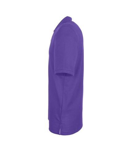Henbury Mens Modern Fit Cotton Pique Polo Shirt (Purple) - UTPC2590