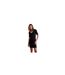 Robe Moulante Nukisa Femme Noir Pieces-1